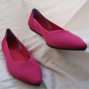 Rothy's The Point in the Dragon Fruit colorway